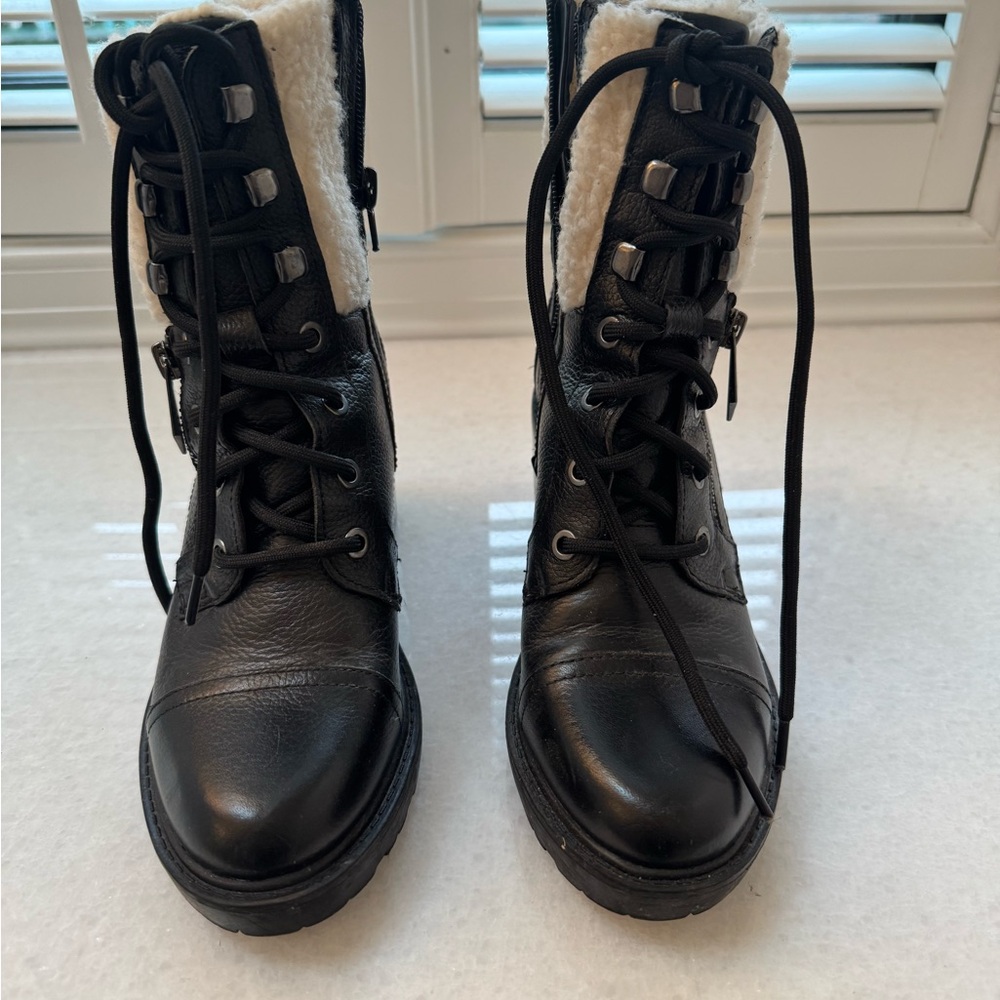 Marc Fisher Langley Sharpa Heeled Boot - image 4